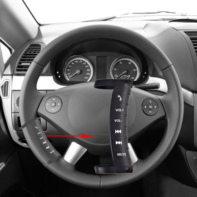 Comenzi pe Volan - Telecomanda Wireless Multifuncțională pentru Volan Auto – Set Butoane Control Navigație și Multimedia, Compatibilitate Universală, Instalare Rapidă (Plug & Play)