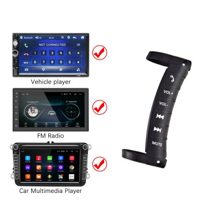 Comenzi pe Volan - Telecomanda Wireless Multifuncțională pentru Volan Auto – Set Butoane Control Navigație și Multimedia, Compatibilitate Universală, Instalare Rapidă (Plug & Play)