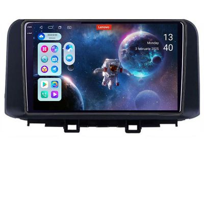 Navigatie Hyundai Kona Kit-1058 8 core QLED 2K 12+256 360 Android Waze USB Navigatie Internet Youtube Radio