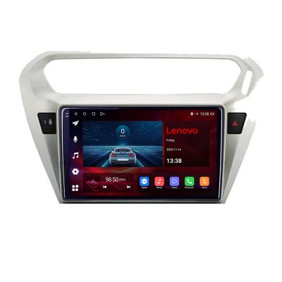Navigatie Peugeot 301 2012-2020, Lenovo Ultra Original, Qualcomm 8-Core, 4G, Camera 360, CarPlay Wireless, 4+64GB, 9"