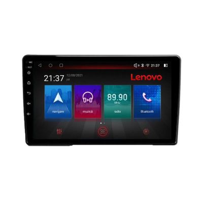 Navigatie Peugeot 308 gen 2 T9 2013-2020, Lenovo Ultra Original, Qualcomm 8-Core, 4G, Camera 360, CarPlay Wireless, 4+64GB, 9"