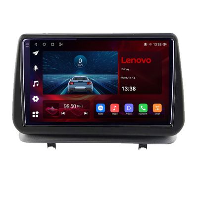 Navigatie Renault Clio 3 2005-2011, Lenovo Ultra Original, Qualcomm 8-Core, 4G, Camera 360, CarPlay Wireless, 4+64GB, 9"
