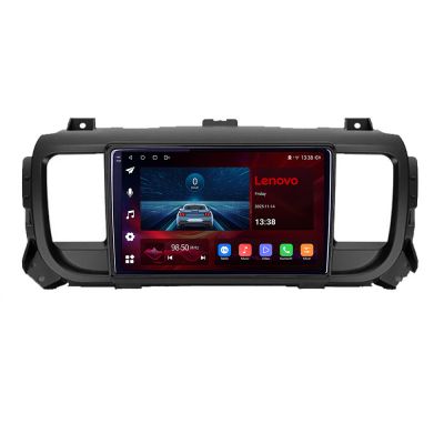 Navigatie Toyota Proace 2016-, Lenovo Ultra Original, Qualcomm 8-Core, 4G, Camera 360, CarPlay Wireless, 4+64GB, 9"