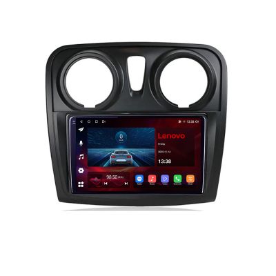 Navigatie Dacia Logan gen 2 2012-2019, Lenovo Ultra Original, Qualcomm 8-Core, 4G, Camera 360, CarPlay Wireless, 4+64GB, 9"