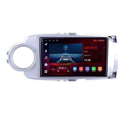 Navigatie Toyota Yaris gen 3 2013-2021, Lenovo Ultra Original, Qualcomm 8-Core, 4G, Camera 360, CarPlay Wireless, 4+64GB, 9"