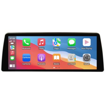 Navigatie BMW Seria 5 E60 2006-2012  cu ecran  10.25 inch CIC Carplay Android Auto intrare camera spate